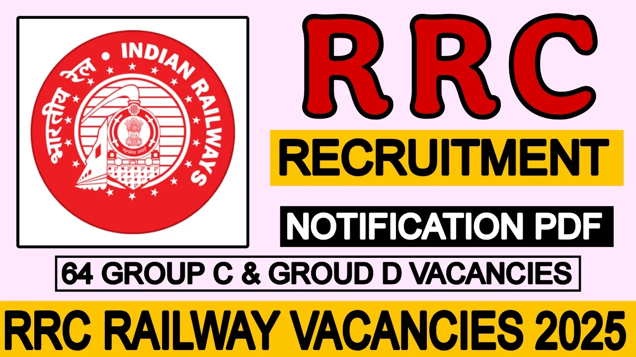 RRC Railway Vacancies 2025